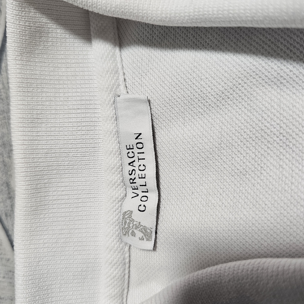 Versace Collection White Polo Shirt